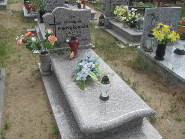 Grób Grażyna Pokrzykowska