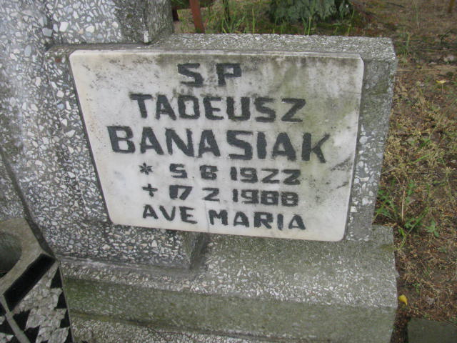 Grób Tadeusz Banasiak