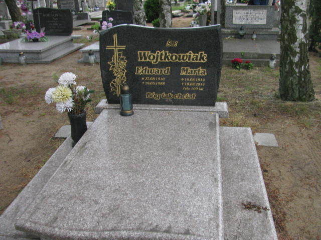 Grób Edward Wojtkowiak