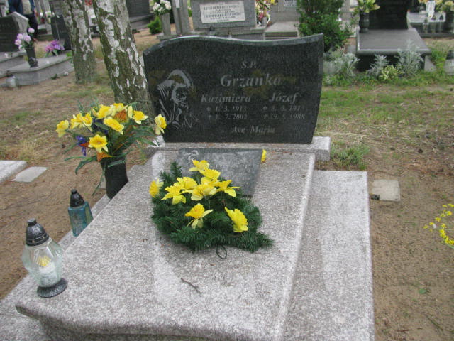 Grób Józef Grzanka