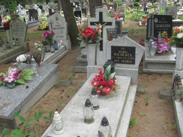 Grób Maria Wicherek