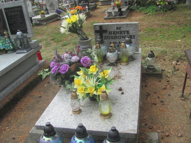Grób Seweryna Żółnowska 