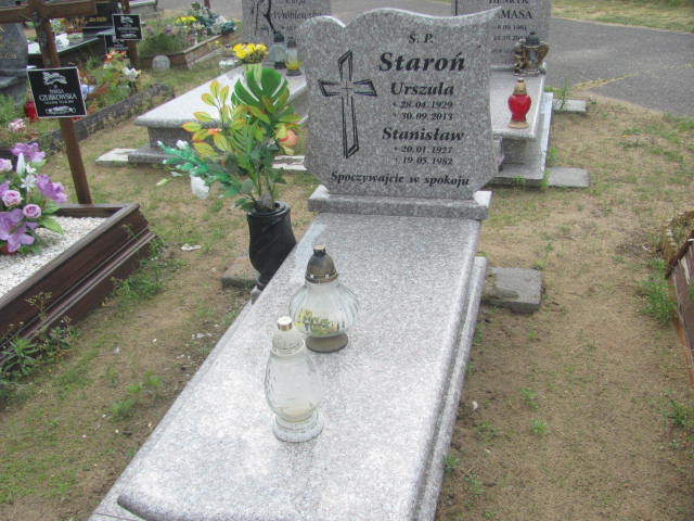 Grób Stanisław Staroń