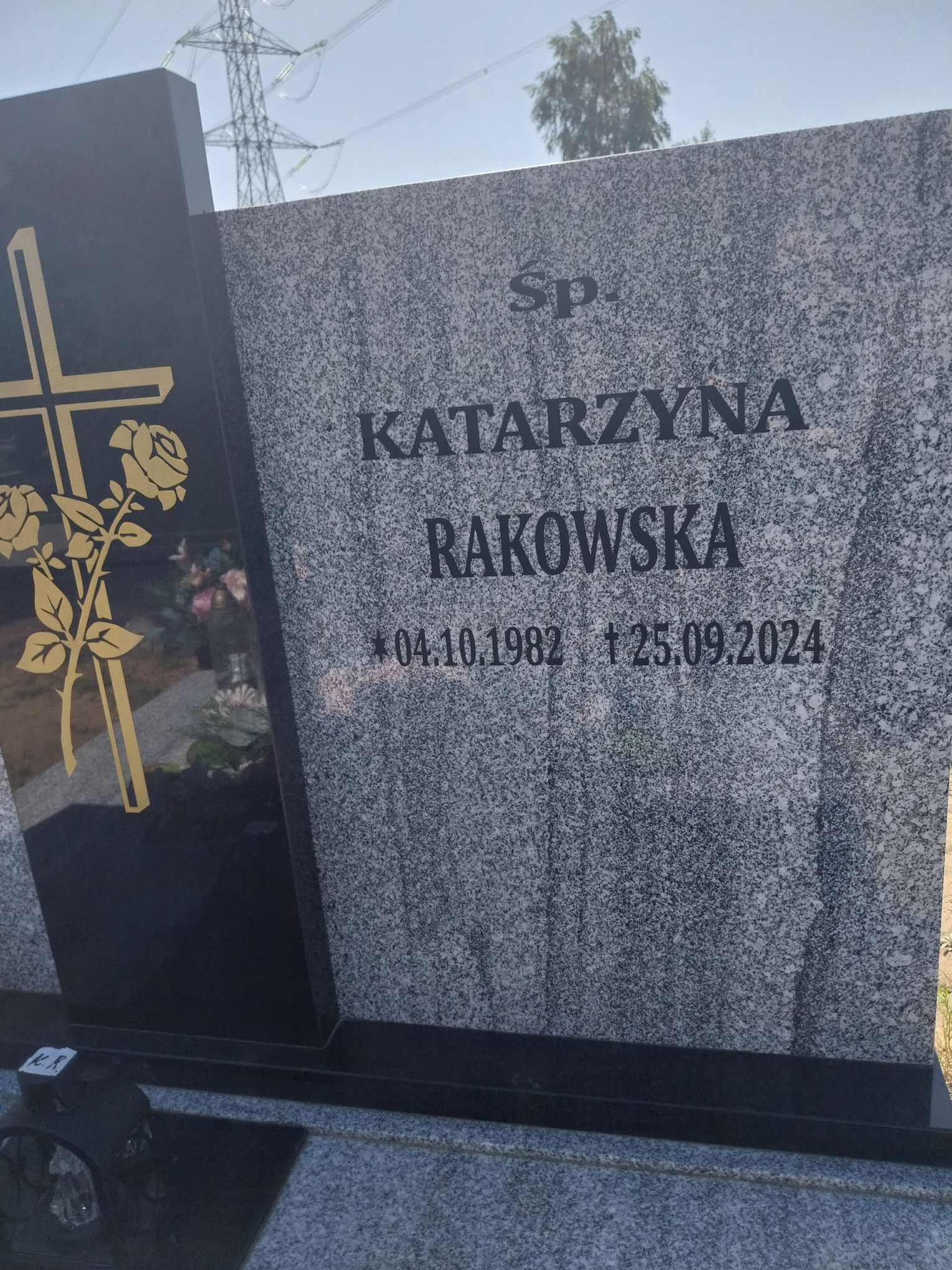 Grób Katarzyna Rakowska
