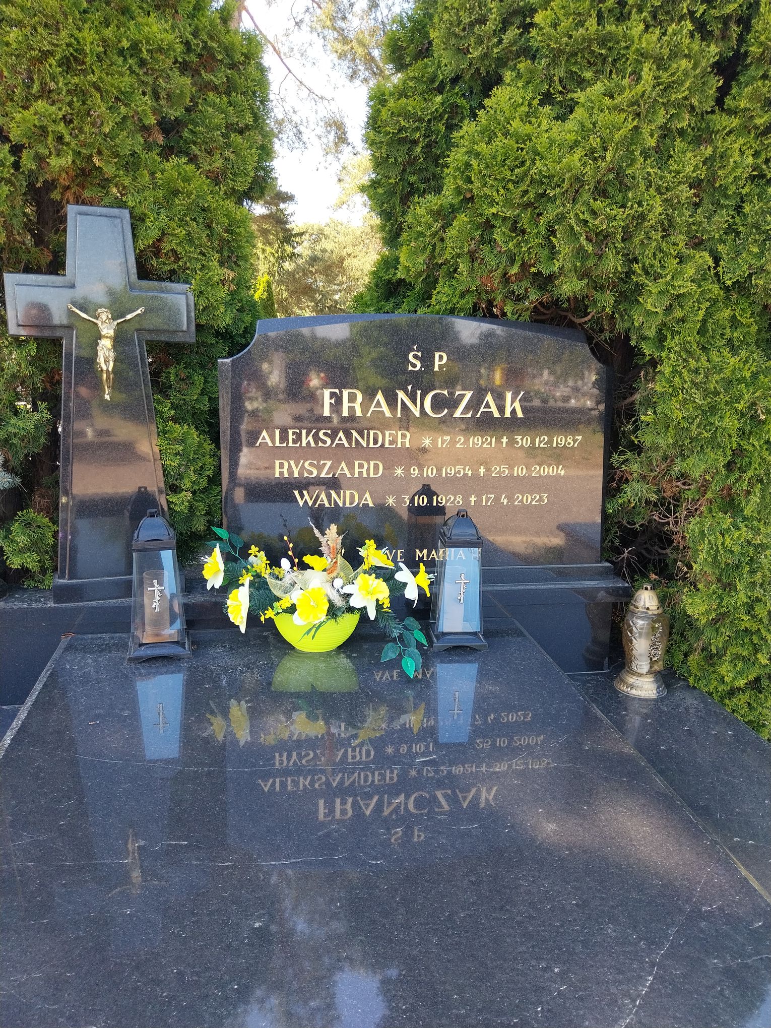 Grób Aleksander Frańczak