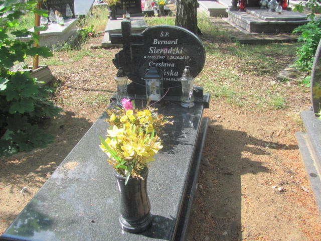 Grób Czesława Zielińska