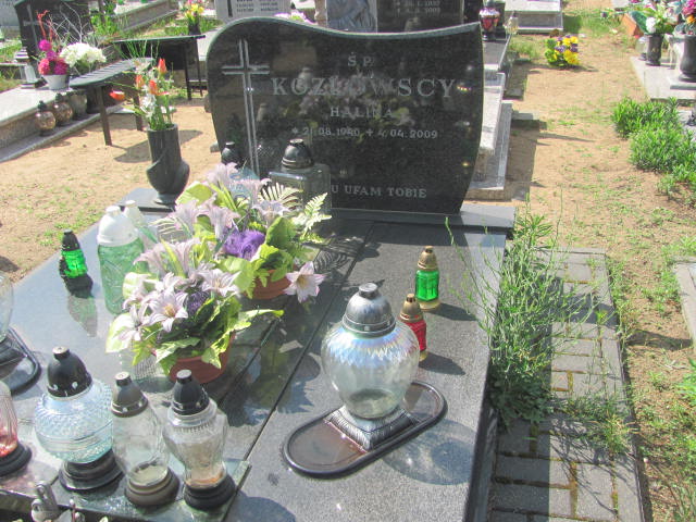 Grób Halina Kozłowska