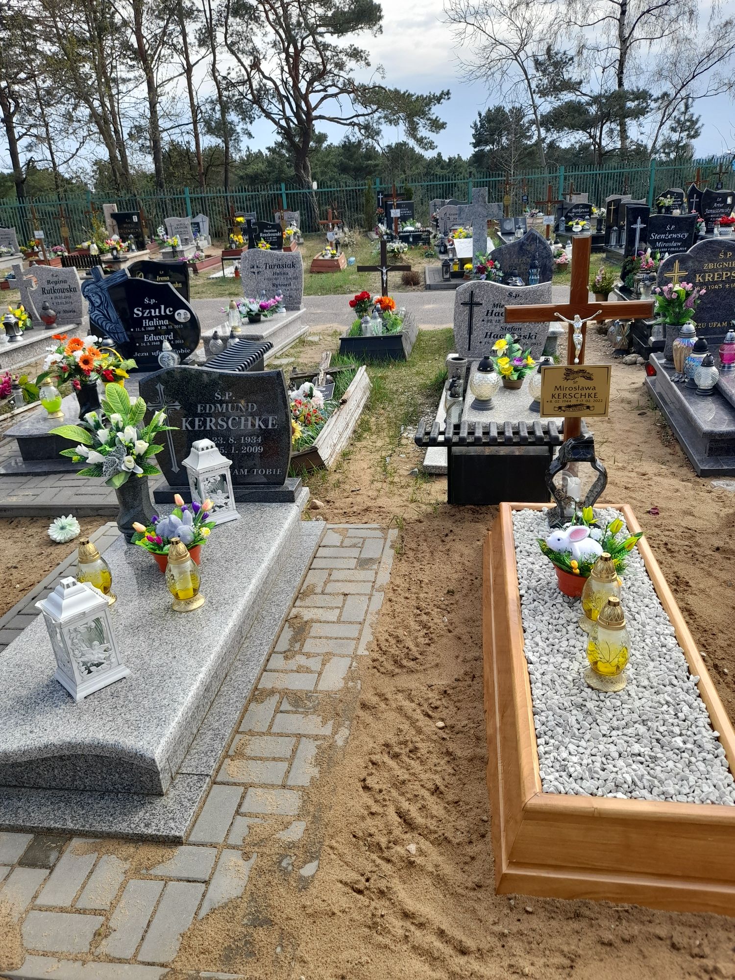 Grób Mirosława Kerschke
