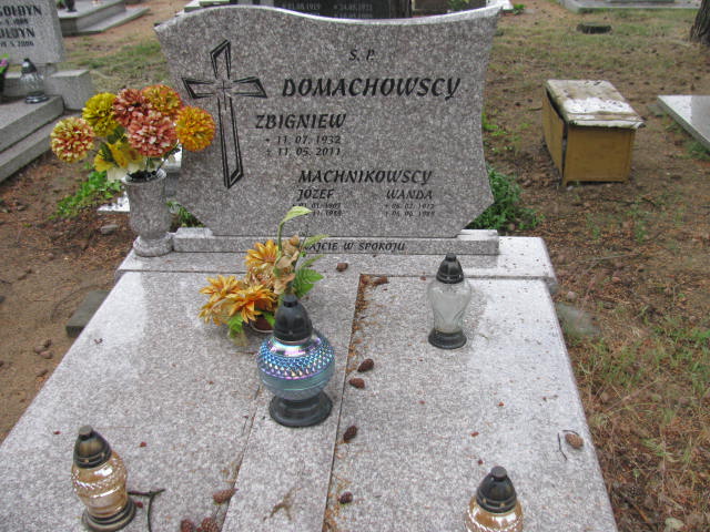 Grób Wanda Machnikowska