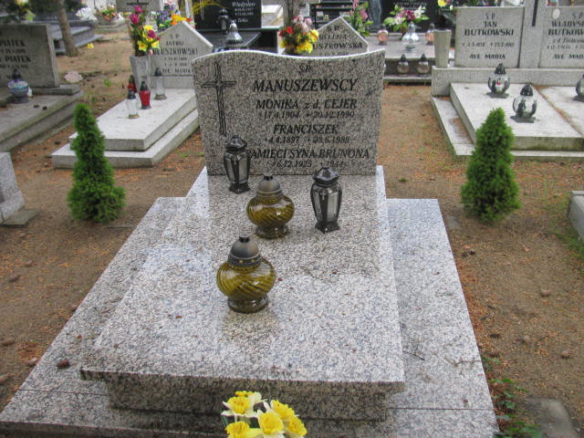 Grób Franciszek Manuszewski