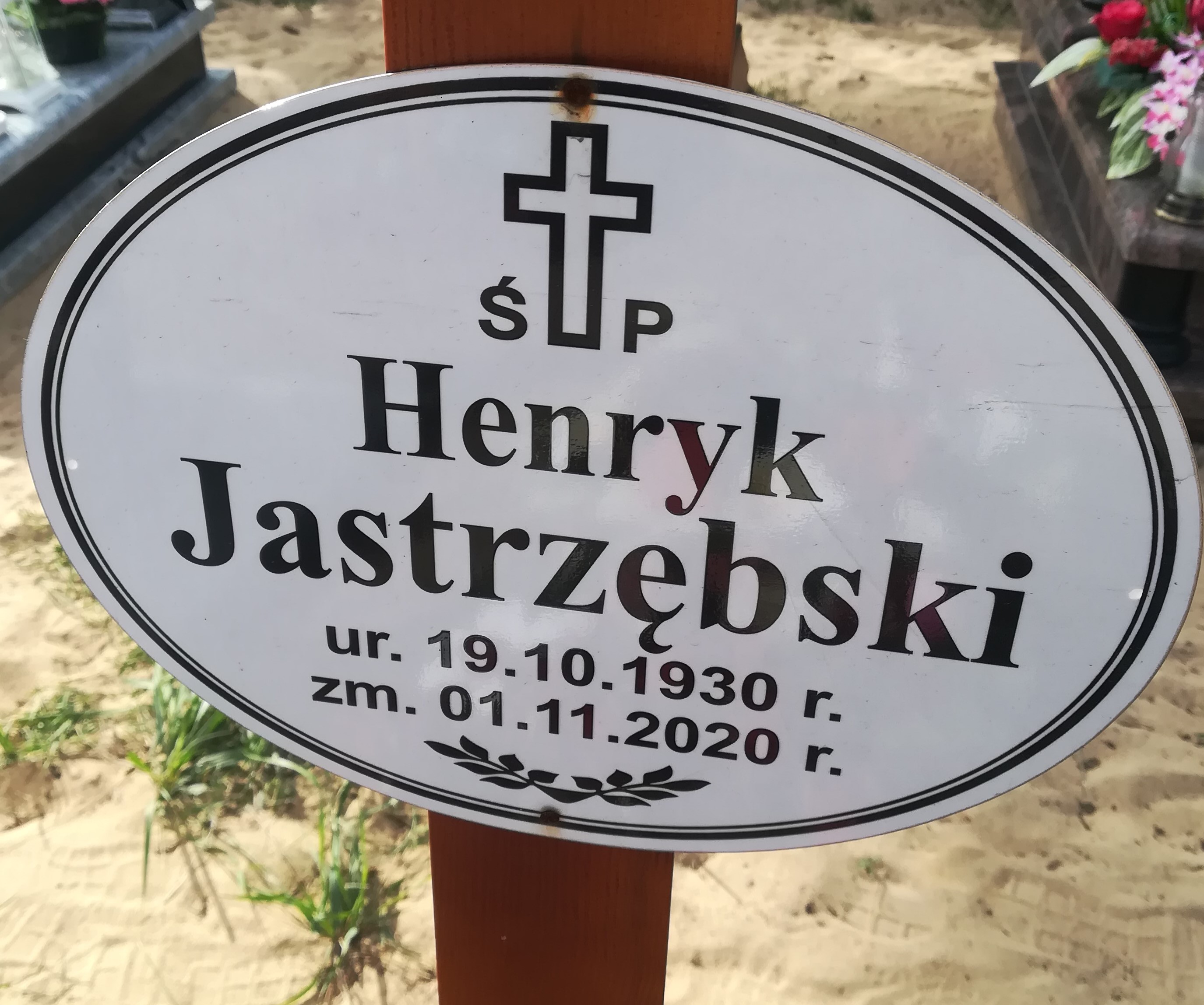 Grób Emilia Jastrzębska
