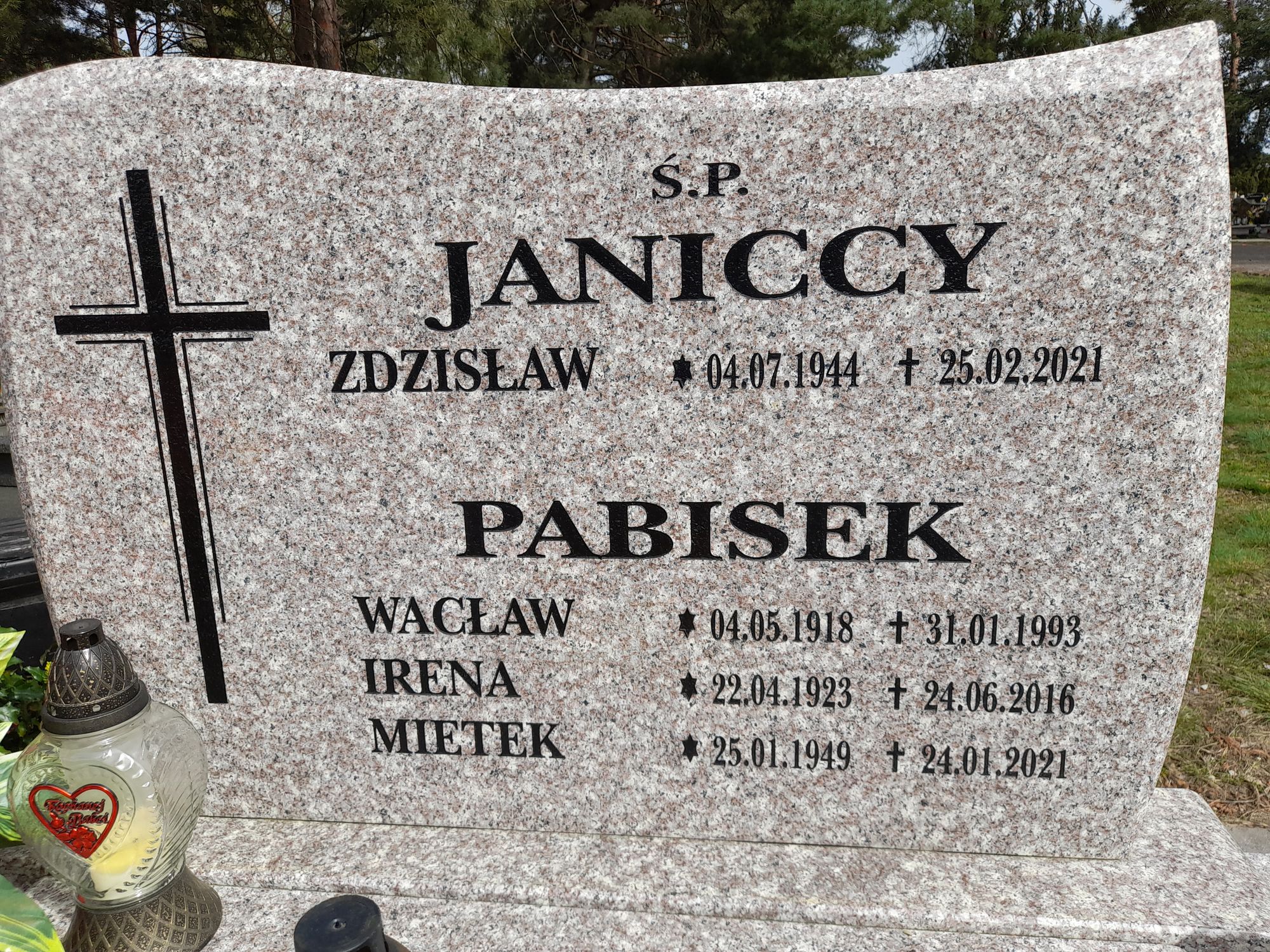 Grób Zdzisław Janicki
