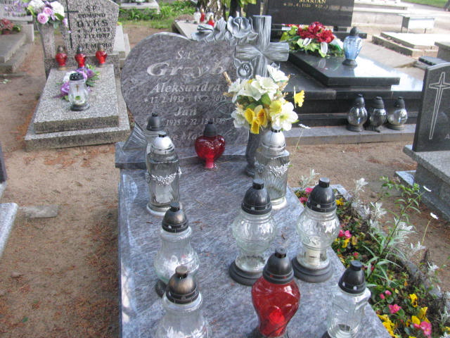 Grób Aleksandra Grzyb