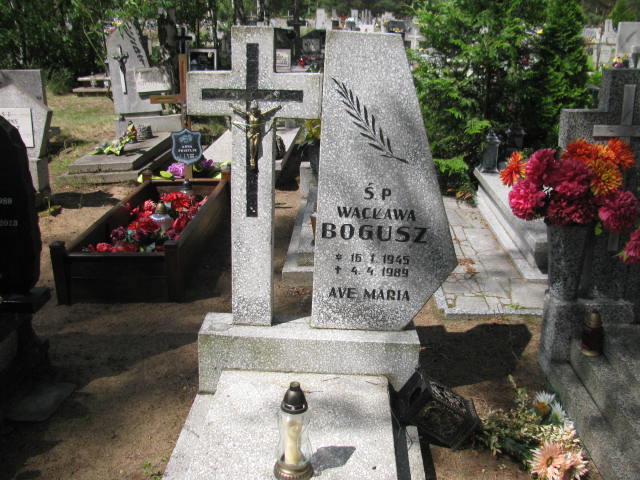 Grób Wacława Bogusz