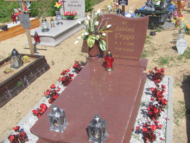 Grób Janina Uryga