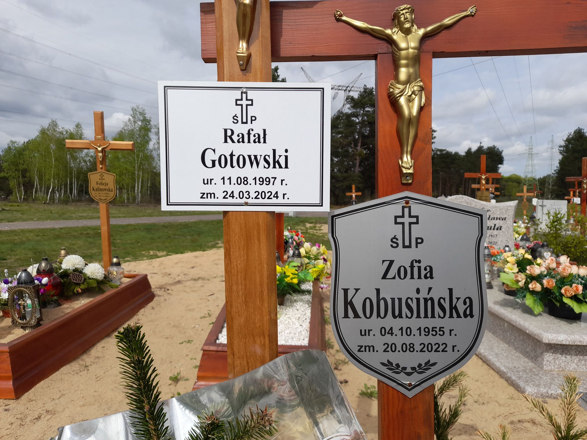 Grób Zofia Kobusińska