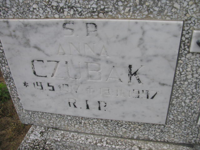 Grób Anna Czubak