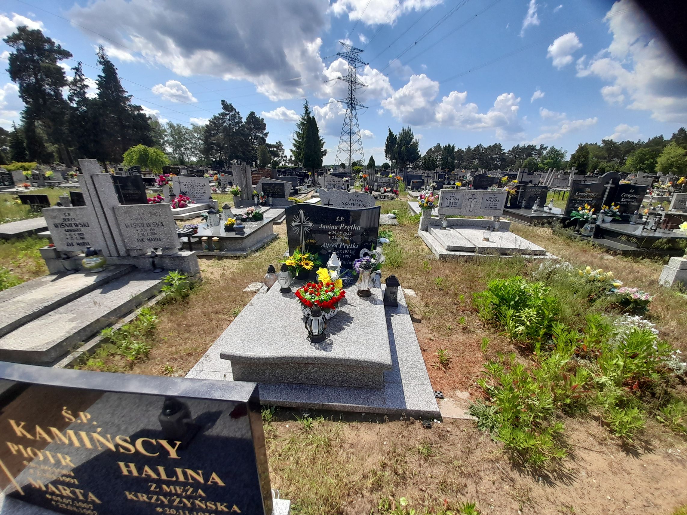 Grób Alfred Prętki