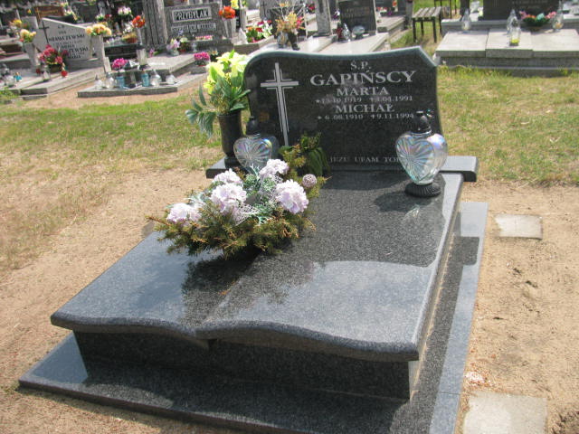 Grób Marta Gapińska