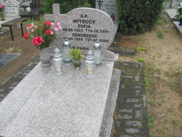 Grób Zenobiusz Witecki