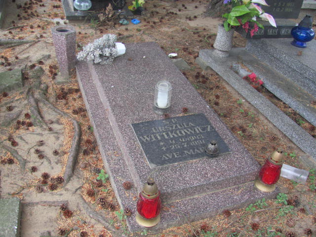 Grób Urszula Wittkowicz