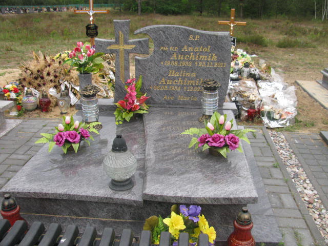 Grób Anatol Auchimik