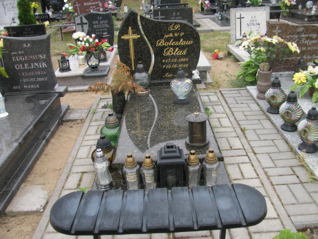 Grób Bolesław Błaś