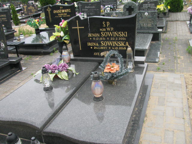 Grób Irena Sowińska