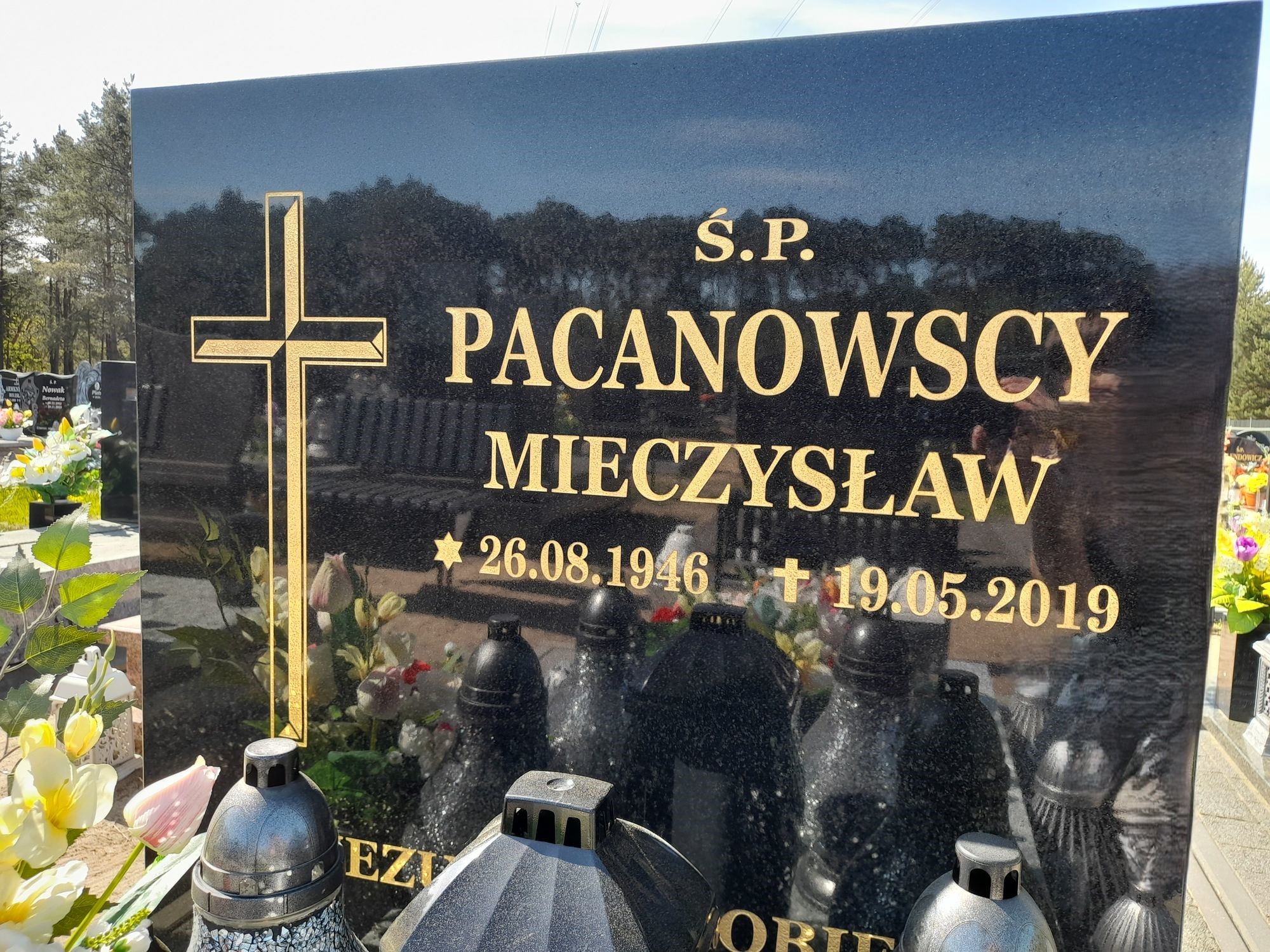 Grób Mieczysław Pacanowski