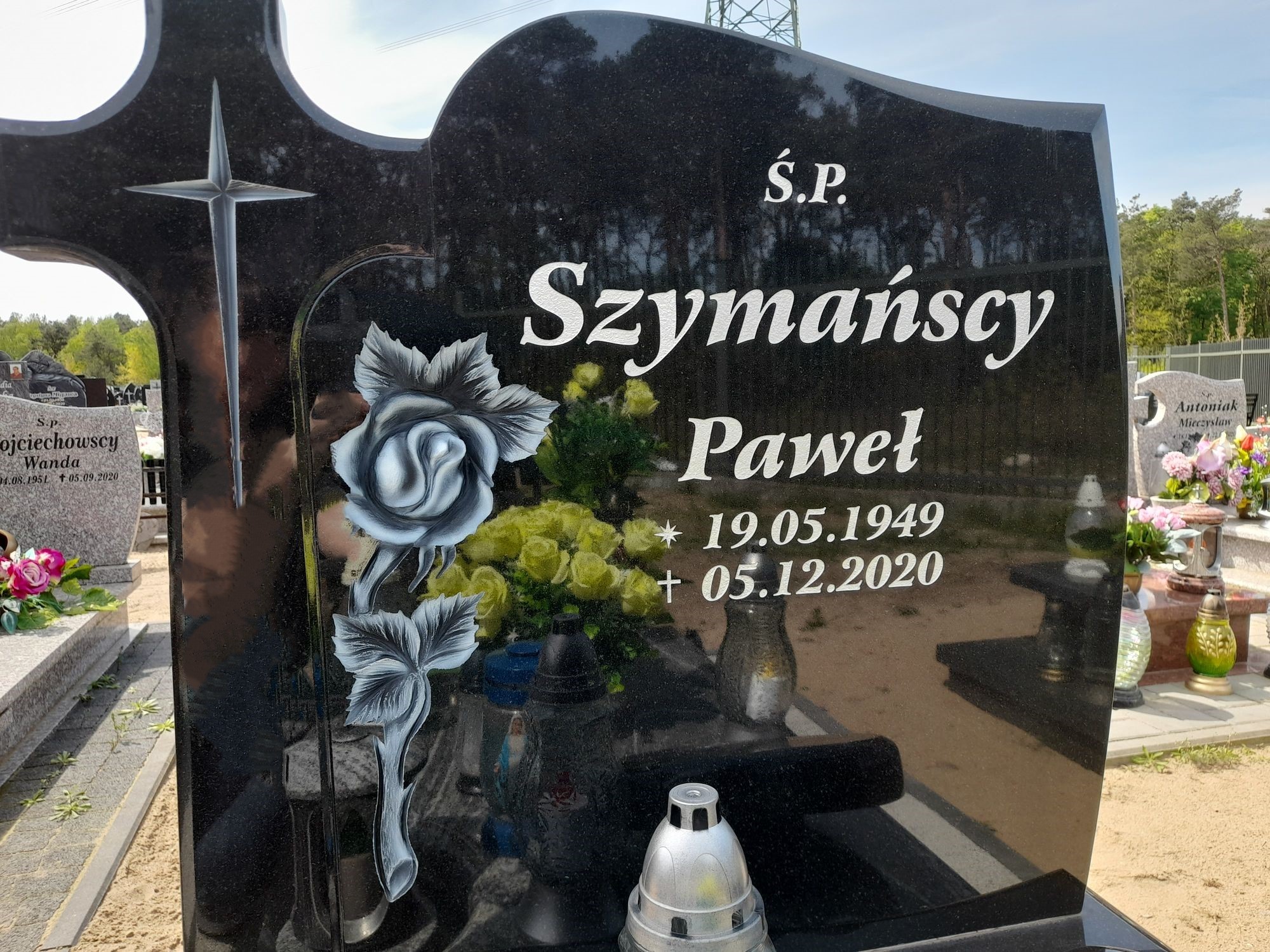Grób Paweł Szymański