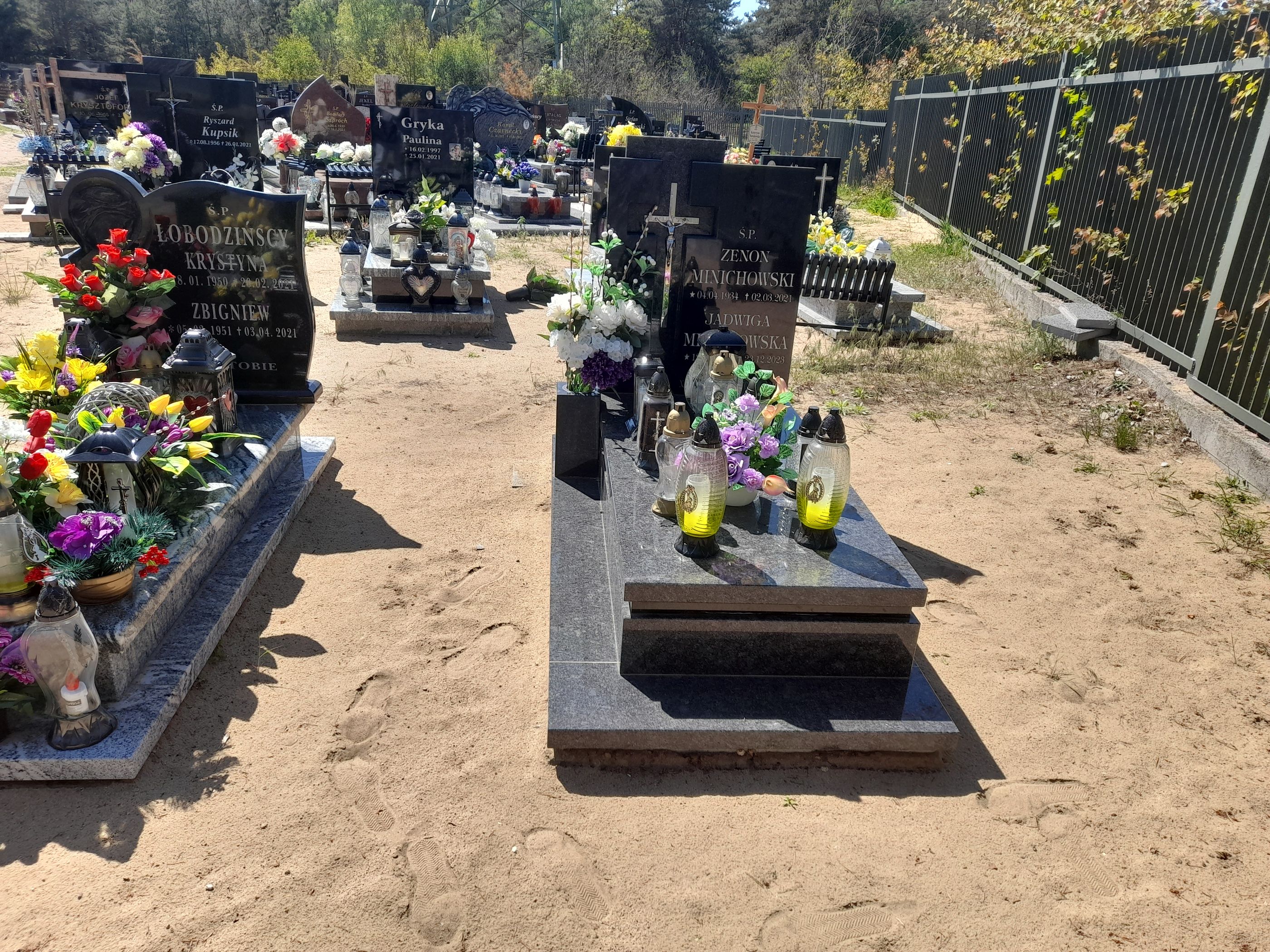 Grób Zenon Minichowski