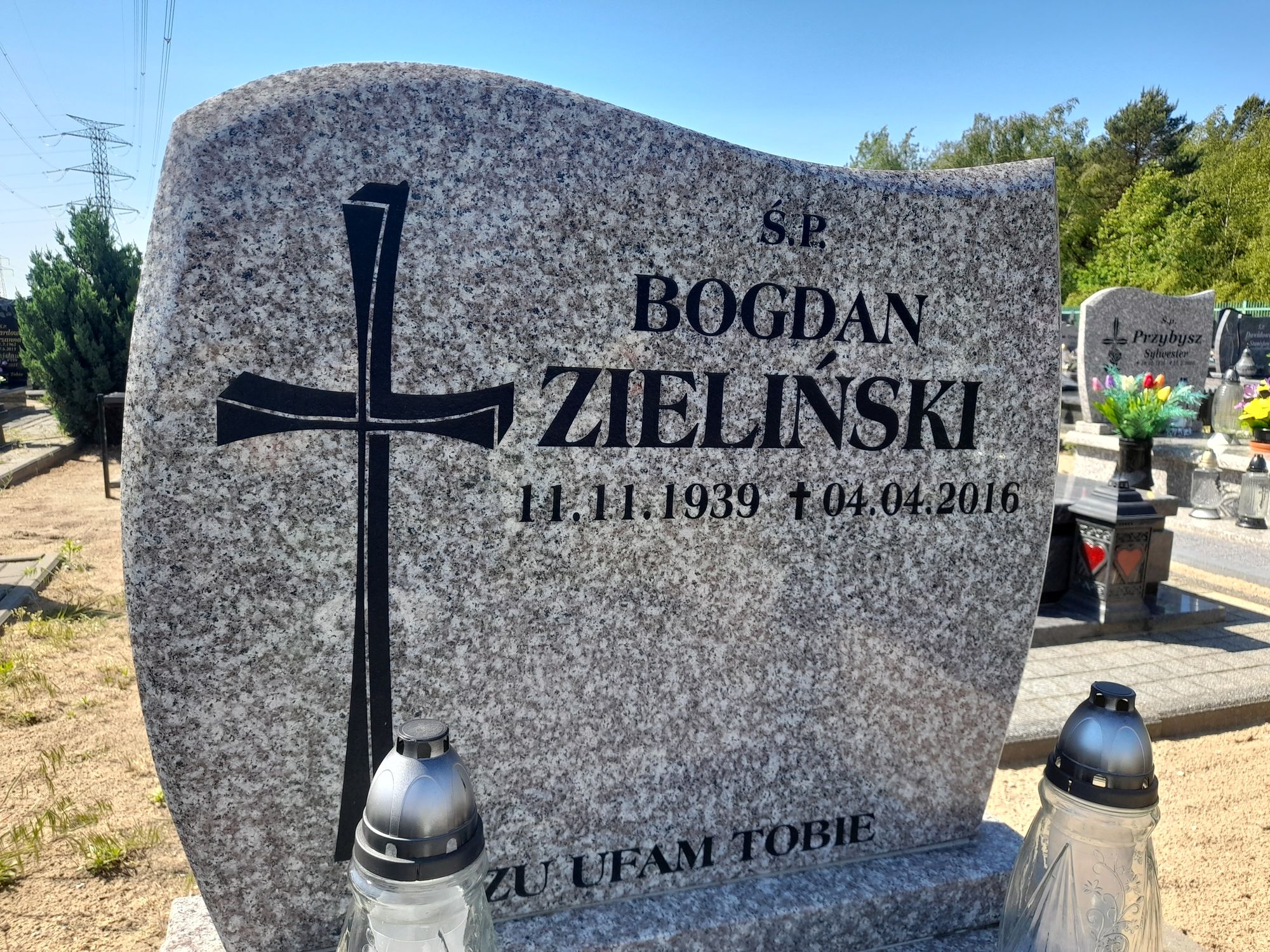 Grób Bogdan Zieliński