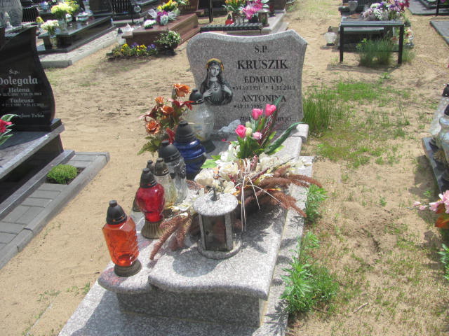 Grób Antonina Kruszik