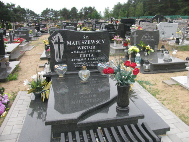 Grób Edyta Matuszewska