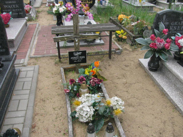 Grób Andrzej Pasek