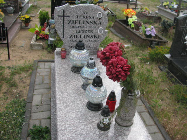 Grób Teresa Zielińska