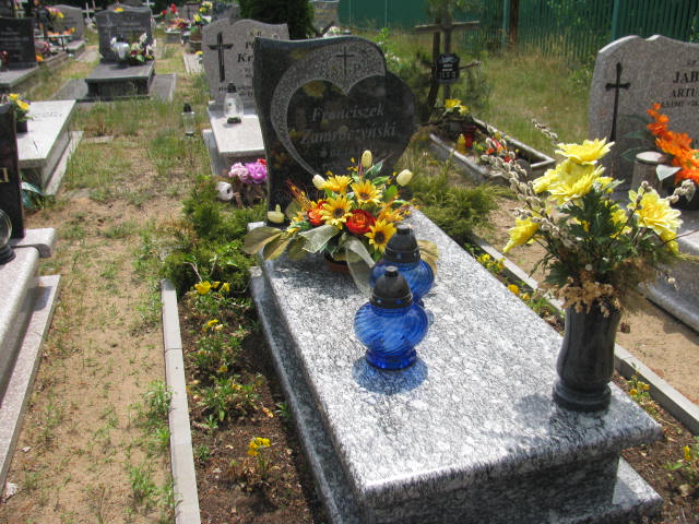 Grób Franciszek Zamroczyński
