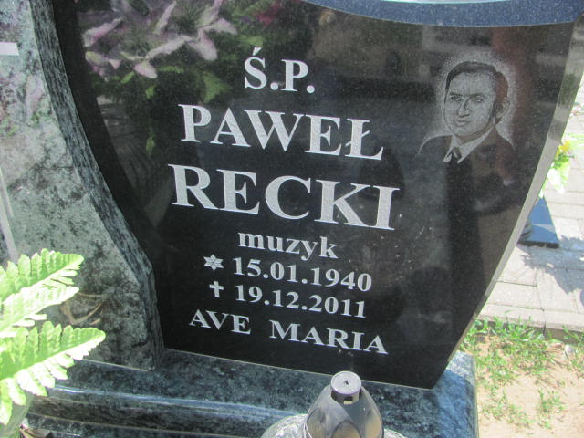 Grób Władysław Recki