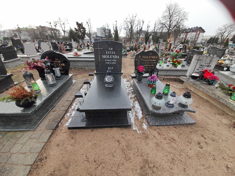 Grób Łucja Molenda