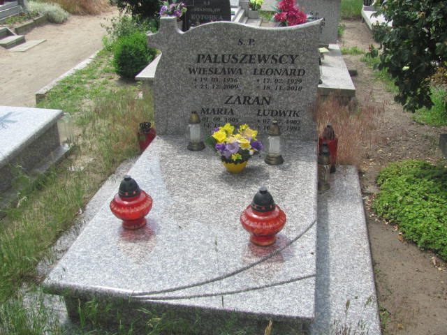 Grób Leonard Paluszewski