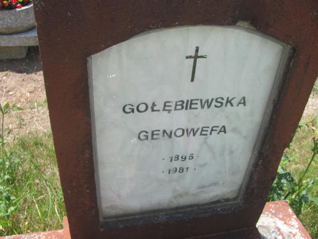 Grób Genowefa Gołębiewska
