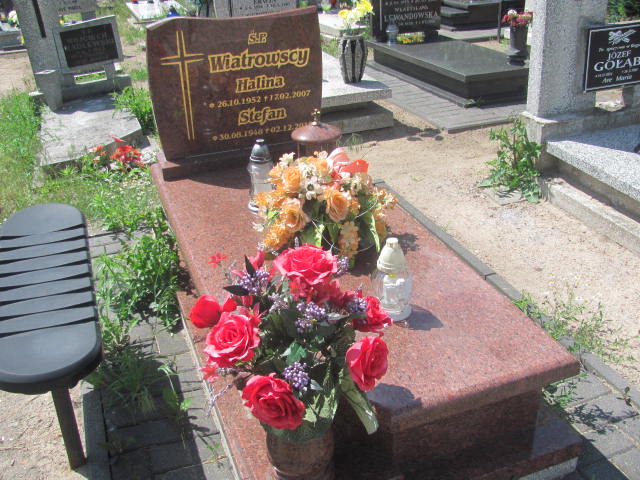 Grób Halina Wiatrowska