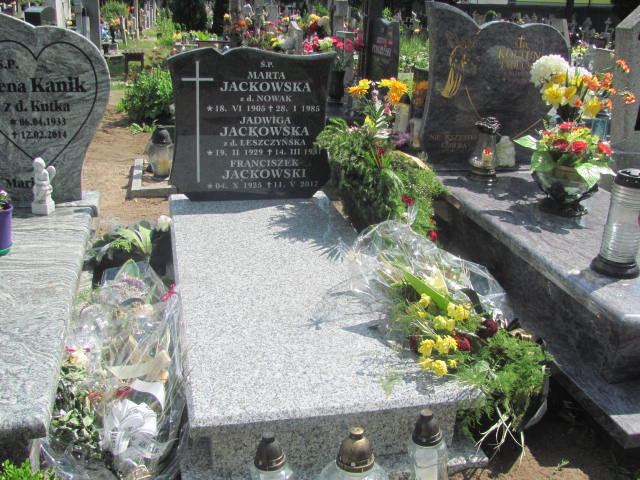 Grób Franciszek Jackowski
