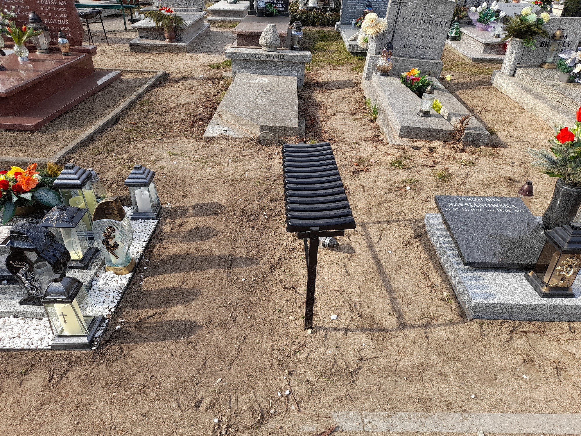 Grób Mirosława Szymanowska