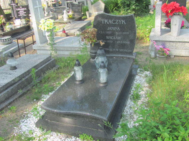 Grób Janina Tkaczyk