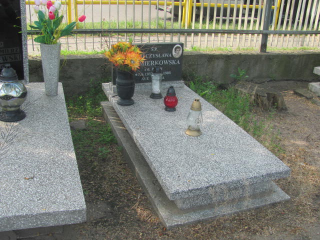Grób Mieczysława Kaźmierkowska