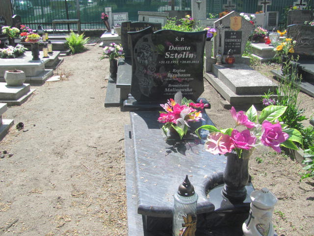 Grób Bronisława Malinowska
