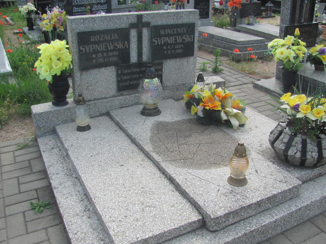 Grób Wincenty Sypniewski