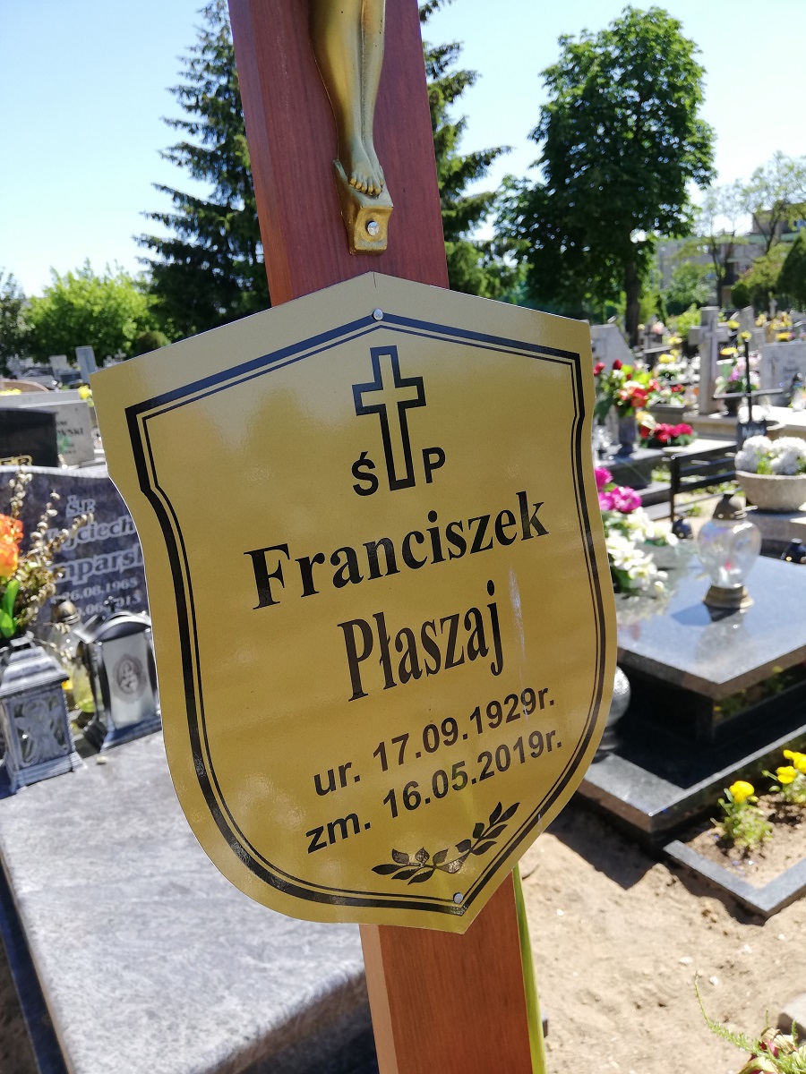 Grób Stefania Płaszaj