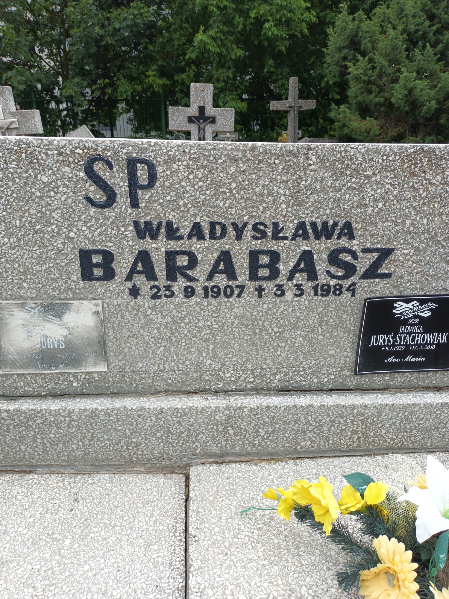 Grób Jadwiga Juryś Stachowiak
